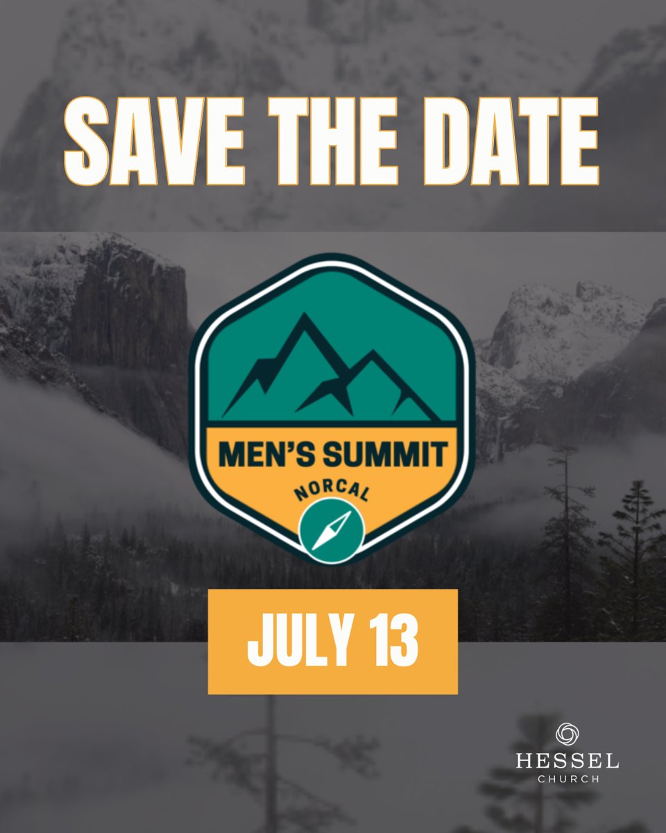 Calling all men of Northern California! Make plans to join us for an epic one-day conference packed with awesome teaching, recreation, and community.  

Click here to register: hessel.churchcenter.com/registrations/…

#HesselChurch #SonomaCounty