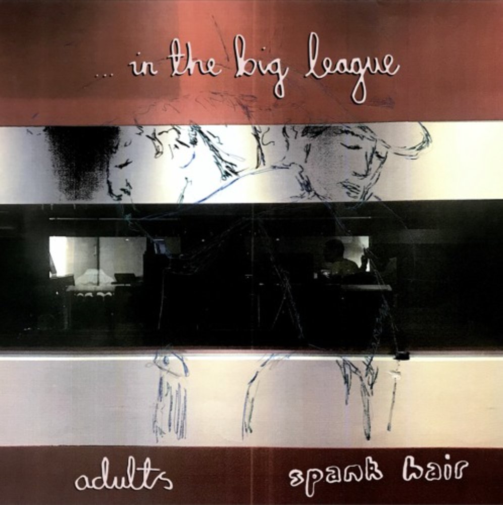 'indie pop songs about love, anxiety, sadness and lying to yrself' South London janglepop group @sclubadults and Oxford emo trio Spank Hair have teamed up to make a split multimedia EP called …in the big league. Review by Ro Redfern-Taube loudwomen.org/2024/04/24/adu…