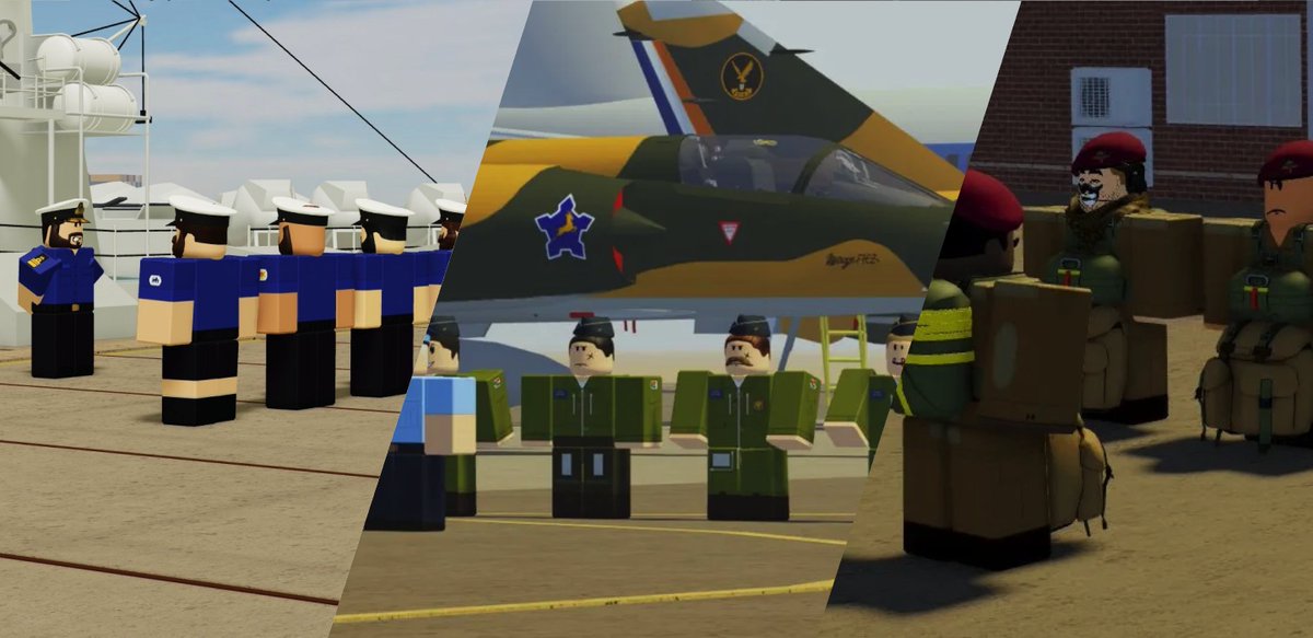 South African Defence Force ROBLOX tweet media