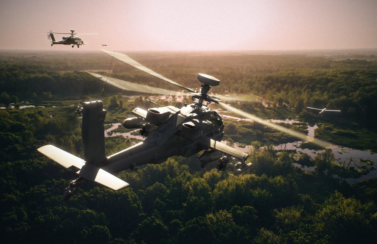 The next generation of #AH64 attack helicopter, the Modernized Apache concept, can integrate the latest tech to stay ahead of evolving threats on the future battlefield — offering a low-risk, affordable solution for @USArmy modernization. #24Summit More: bit.ly/3JuQQrB