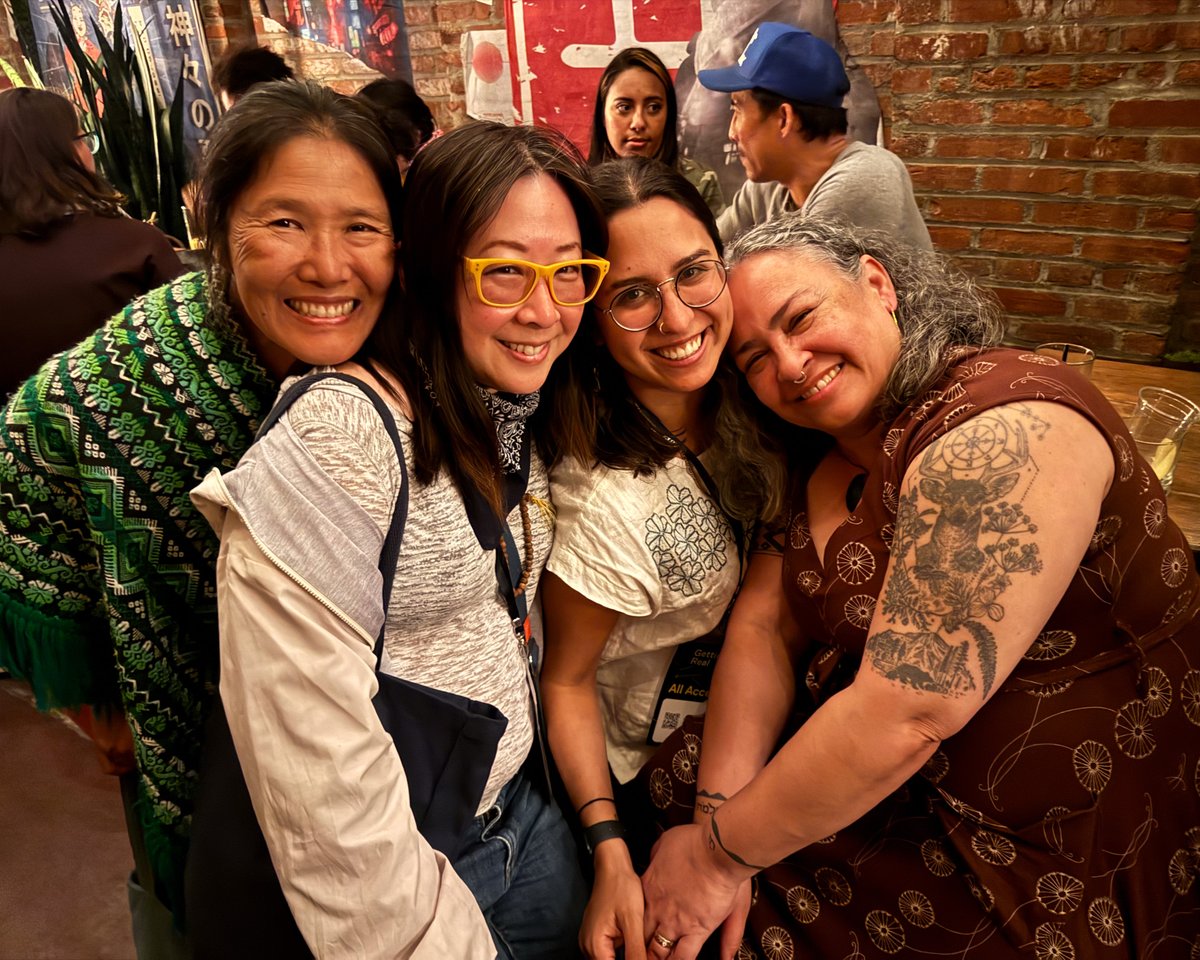 bgdocmafia's tweet image. From reminiscing on our org origins to celebrating the communities we&apos;ve built, our session with @AADocNetwork (moderated by Color Congress Co-founders Sonya &amp;amp; Sahar!) and our joint meet-up was just what we needed while we were in LA at @IDAorg&apos;s Getting Real &apos;24 💖 #docsgetreal