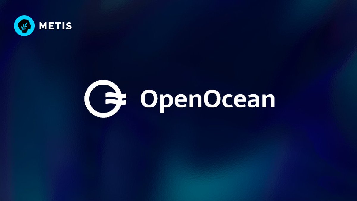 Swap with efficiency on Metis with leading aggregator @OpenOceanGlobal. 🌊 With just a few clicks, you can effortlessly swap between a wide range of tokens, including m.USDT and METIS So what are you waiting for? Head over to ⬇️ app.openocean.finance/swap/metis/m.U…