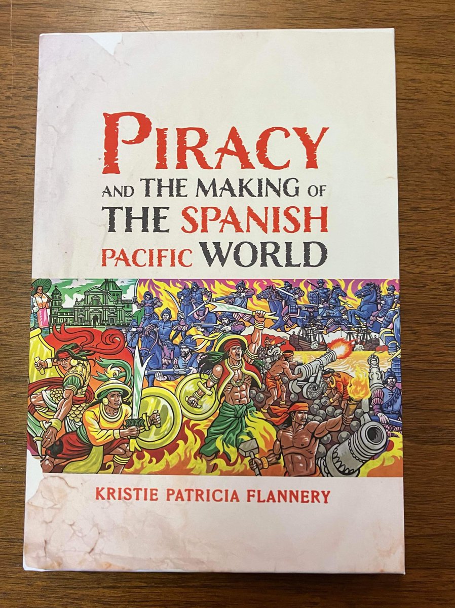 Grateful to Sebastian Prange for the kind words on the back #piracy