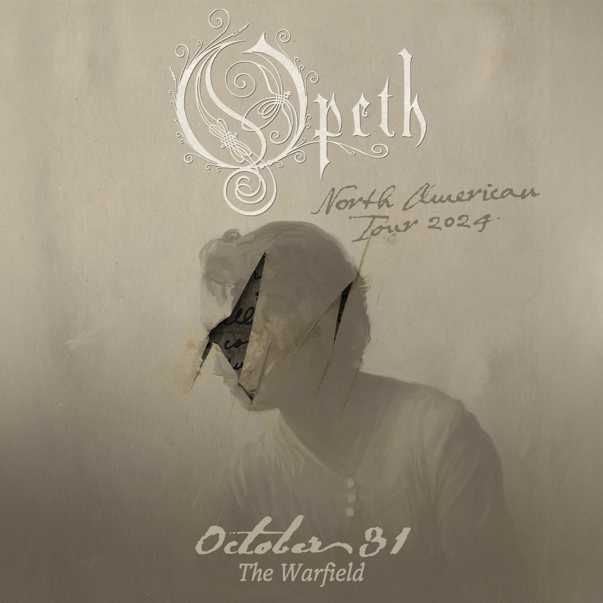 🌩️🖤 We don't know about you, but we're already thinking about @OfficialOpeth bringing the house down on Oct. 31. presale - thursday 4.25 on sale - friday 4.26