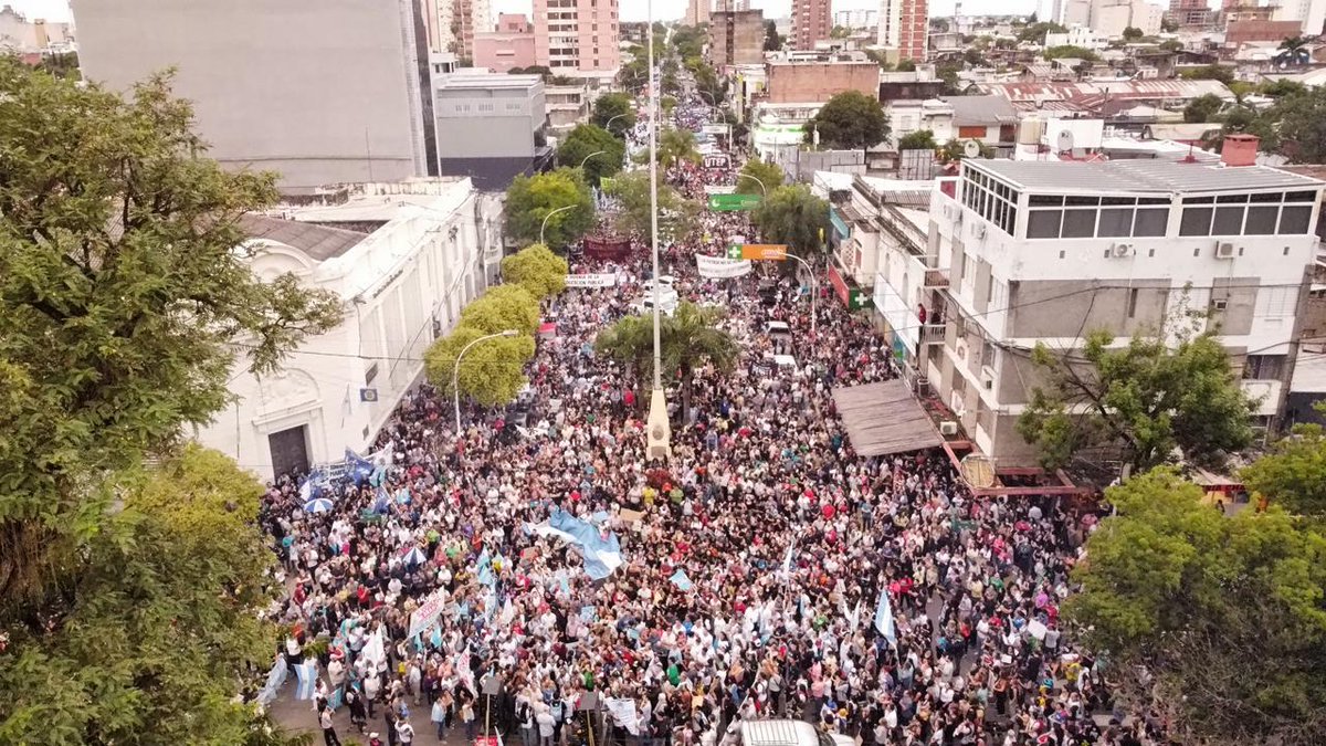 Resistencia, Chaco.
23/04/2024.
En defensa de la Universidad Pública Argentina.