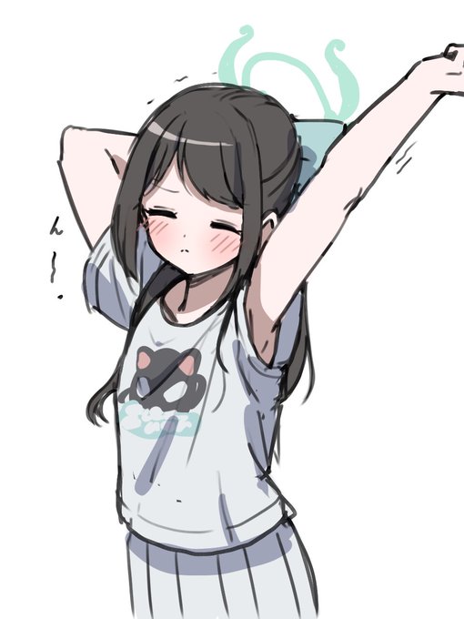 アイリが薄着だからこんなこと考えてしまうらくがき 