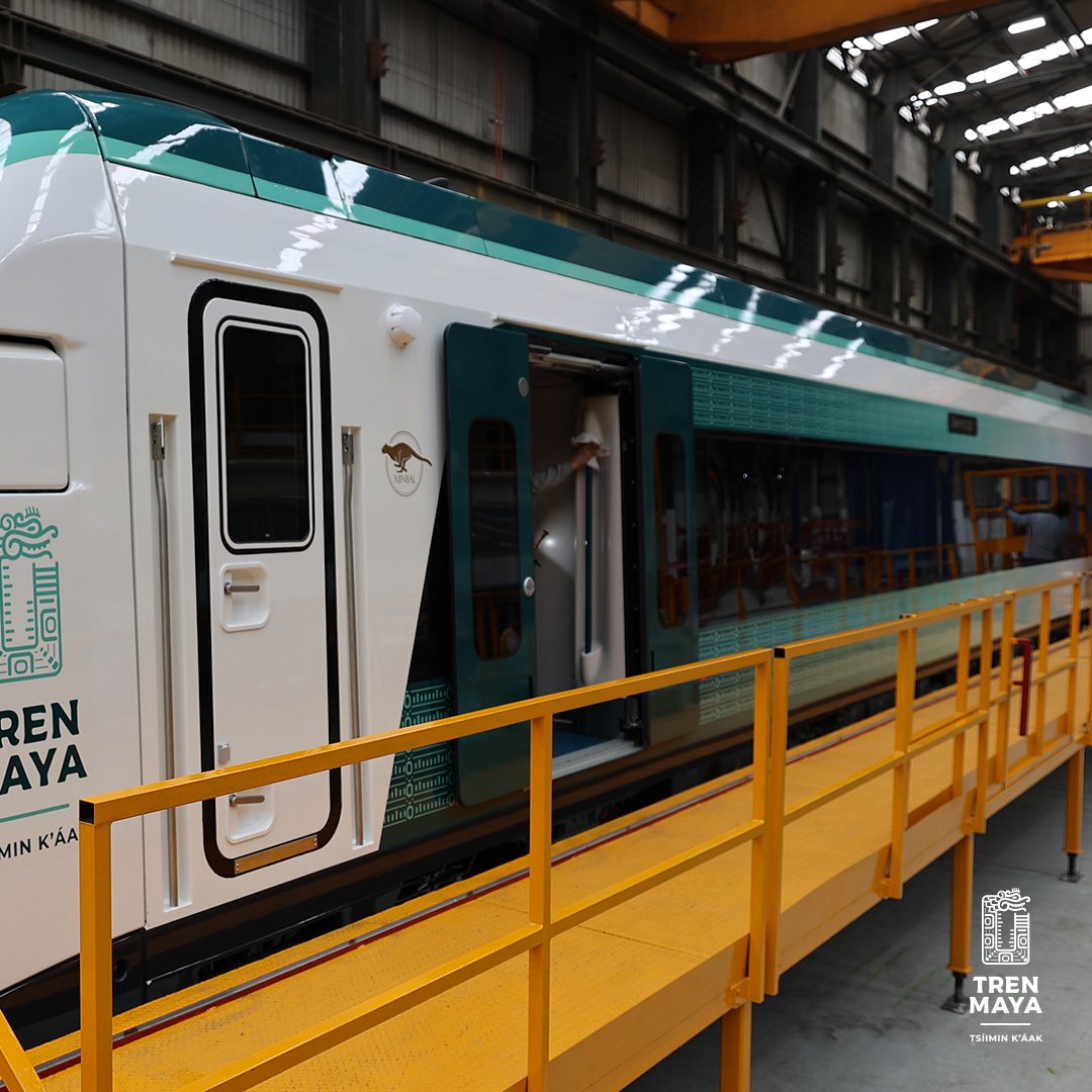 🚆El Tren Maya es una gran obra de ingeniería donde convergen la ciencia y la tecnología. La construcción de esta infraestructura fue realizada por nuestros ingenieros mexicanos. 🇲🇽🙌🏻