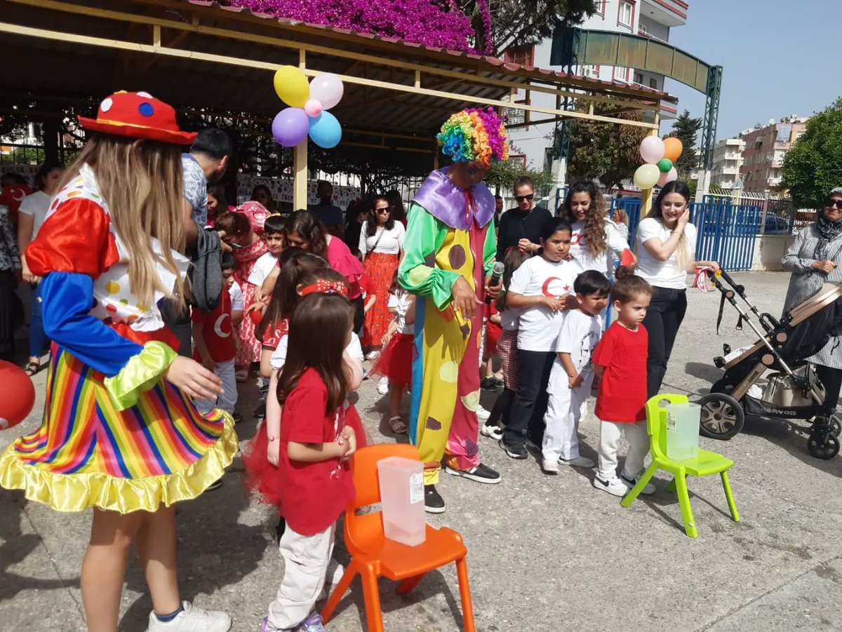 23 Nisan Ulusal Egemenlik ve Çocuk Bayramı, Tarsus'ta tüm okullarımızda coşkuyla kutlandı 🎊🎉🎈