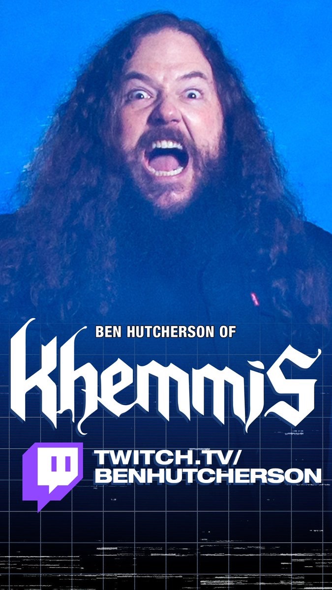 Ben is live at twitch.tv/benhutcherson