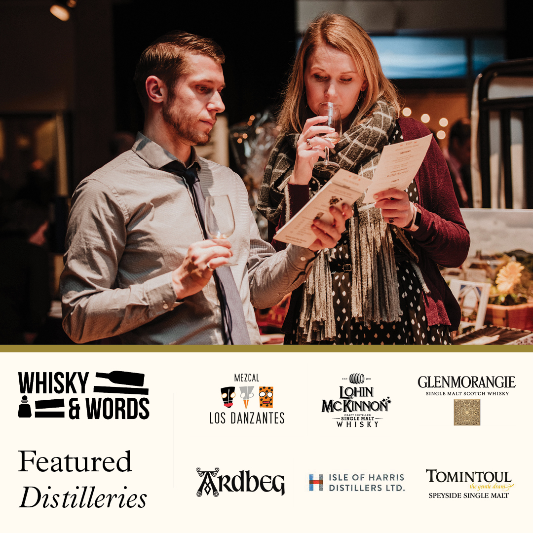 Check out a few of the distilleries that will be pouring at Whisky & Words this Friday. Tickets are still available, but don’t delay: whiskywords.ca/tickets/