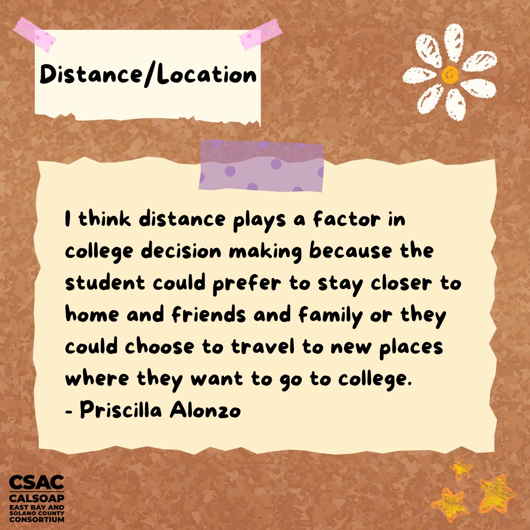 With National Decision Day coming up soon in May, EBSCC's staff has advice for incoming first-years choosing a college. Today's post is about distance/location! #ebscc #ebc #csac #nationaldecisionday #college #collegedecision
