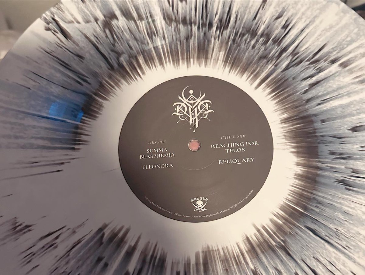 Second spin of the day - Dvne - Voidkind

I loved Dvne’s last album, and this one is approximately as good. It’s extremely complex so I’m slowly unlocking it through many listens. Either way it’s excellent stuff. Also, look how sick the wax variant is!