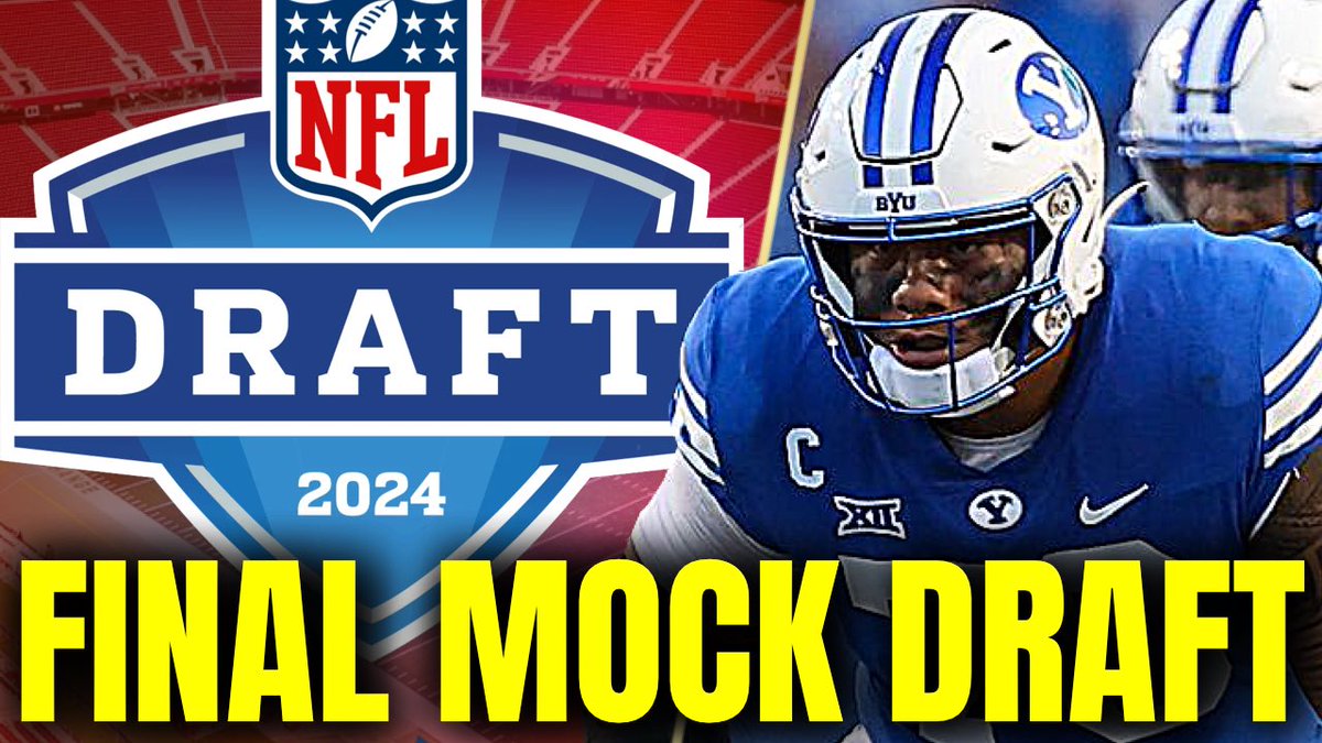 The final #49ers 2024 NFL Mock Draft has been released!! There’s Day 1 starter, trading up, developmental prospects, late-round gems and twist and turns you don’t want to miss! 🍎Apple: rb.gy/2zm3av 🟢Spotify: rb.gy/rdivie 📺youtube.com/live/-KYiTXa77…