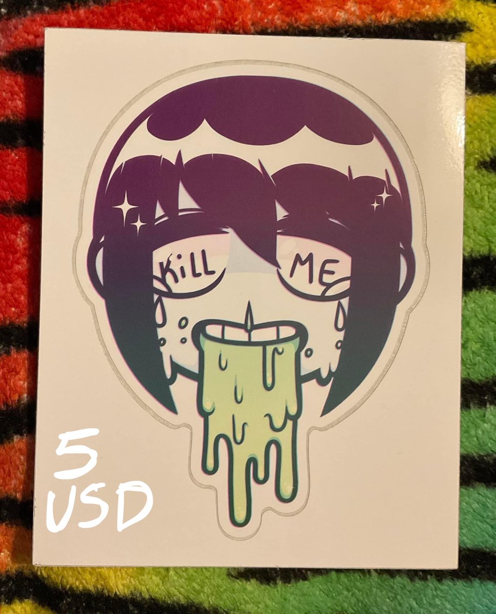 soulkillur's tweet photo. VOMIT WARNING!!!

Sticker
$2 for shipping in the USA
DM me or email me at art.soulkillur@gmail.com https://t.co/aBlvkDeQJm
