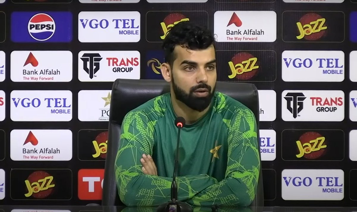 Shadab Khan said 'We were not surprised, this is not a B or C team. These players are the best players in New Zealand and they can defeat any team in T20 cricket' 🇵🇰😱

#PAKvNZ #tapmad #HojaoADFree
