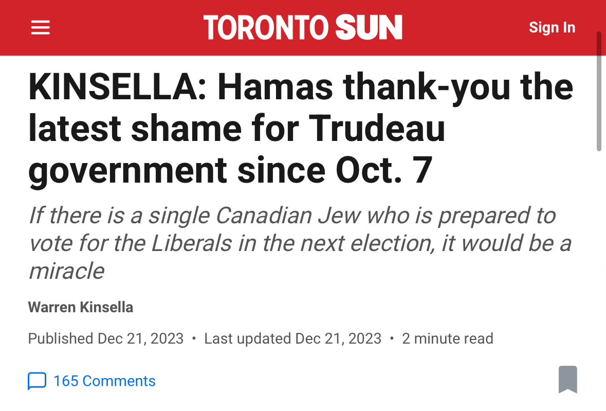 Don’t worry, @JustinTrudeau and @HonAhmedHussen, I’m sure #Hamas is working on their second thank you video for you two! After all, you were fully briefed about #UNRWA in Gaza and its infiltration by #Hamas terrorists—and you still reinstated funding anyway.