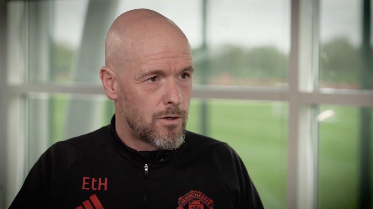 Utdtruthful's tweet photo. 🚨🗣️ Ten Hag: "On Sunday he [Amad] didn't play in his best position. He started as a striker then he had to play in midfield and he did well." #MUFC https://t.co/yyGJBkJKuO