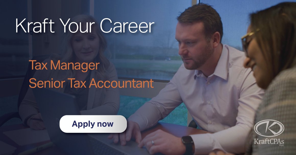 We're looking for a Tax Manager and Senior Tax Accountant to join our growing team! Dive into a rewarding career where you're recognized for your talents and uplifted by your peers. Apply today! Tax Manager: bit.ly/3vUlIPa Senior Tax Accountant: bit.ly/4aOxnhr