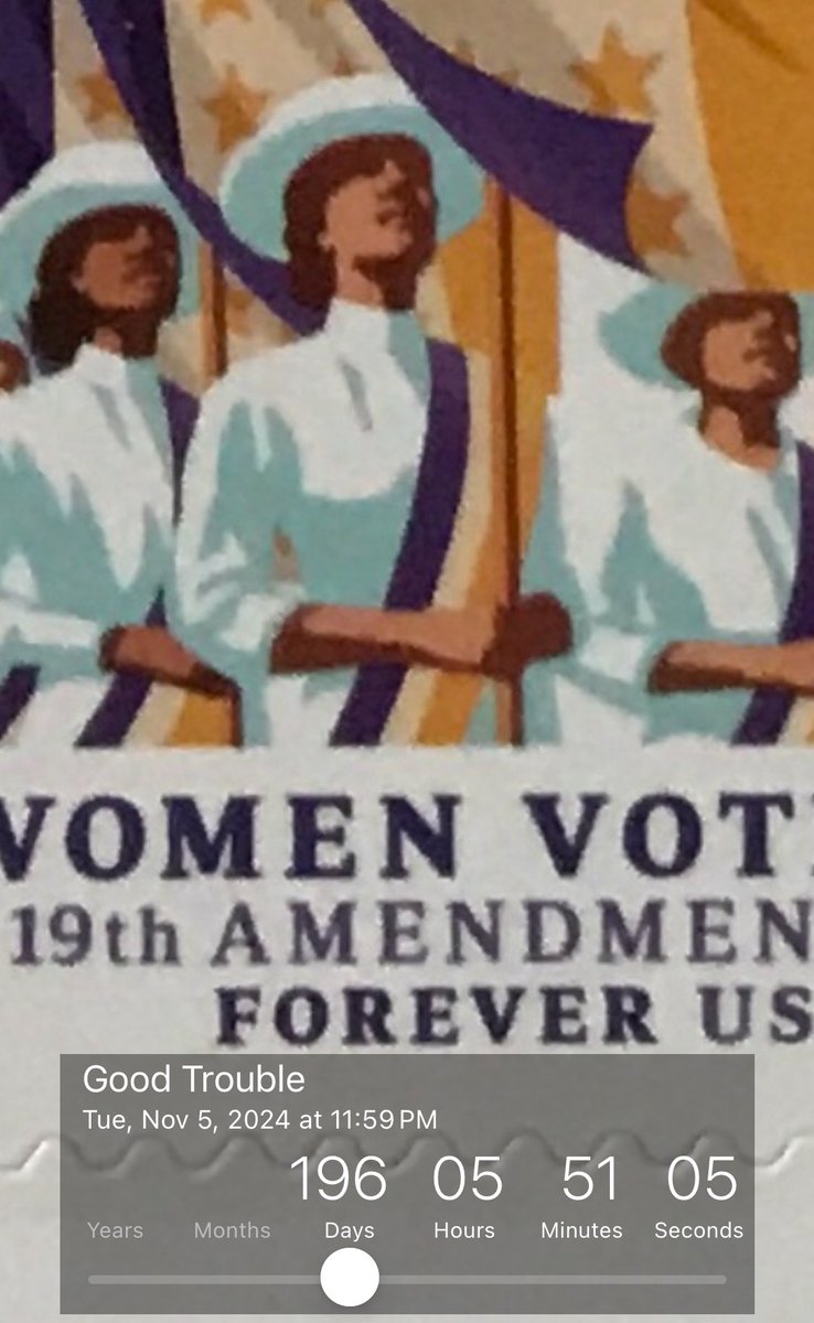 196 days until we take this country away from the deplorable GQP.

We got this.

#VoteBlue
#AbortionIsHealthcare
#FederallyLegalizeWeed