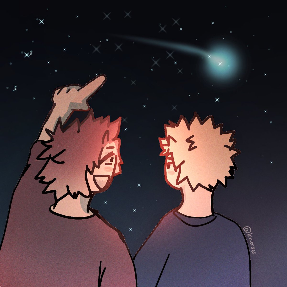 Day 5/6 .🌠🌌

They keep talking about the things they like and sometimes they don't realize that it's too late, but although they both talk about different topics, their wish for both of them was already fulfilled when they met.
#KRBKWeek24