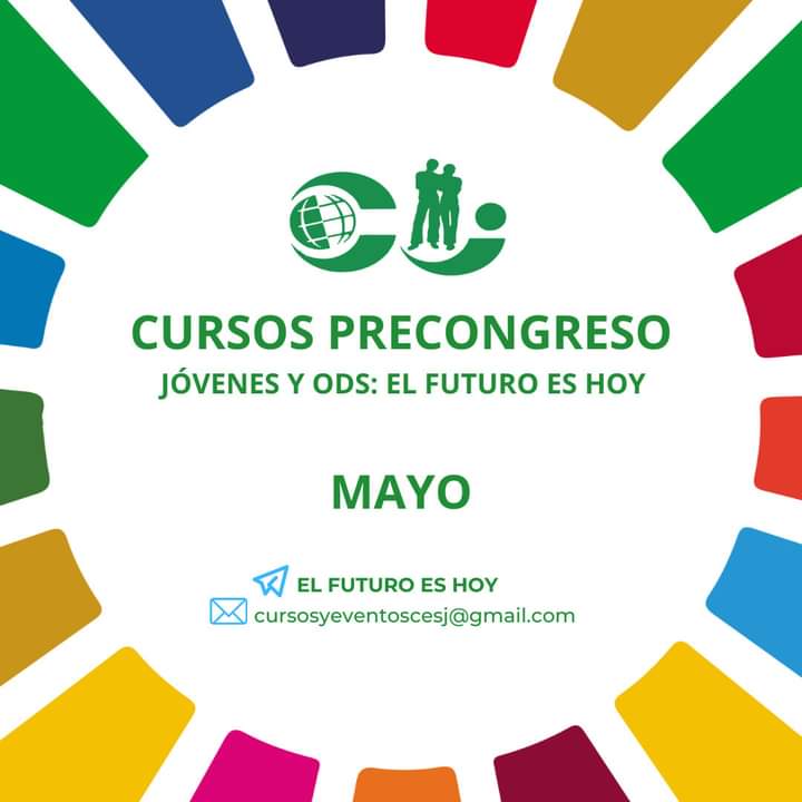 Desde el Centro de Estudios Sobre la Juventud te invitamos a participar en los Cursos Precongresos del V Congreso Internacional de Investigadores Sobre Juventud #ElFuturoeshoy 

#Mayabeque  @MeyvisEstevezE 
 
drive.google.com/file/d/1fN9Cpb…