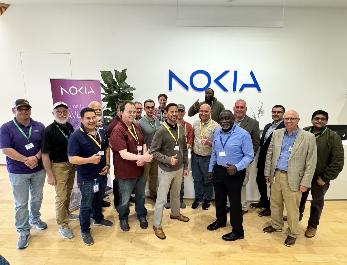 nokianetworks's tweet photo. It's been a great day first day at this year's #WAVExperts event in Dallas, TX! We kicked off with several amazing sessions, which included exploring our Nokia Wavence portfolio, as well as our EEC and Energy Lab Demos. Looking forward to more tomorrow!
#mmWave #Wavence https://t.co/aArpNBBsOd