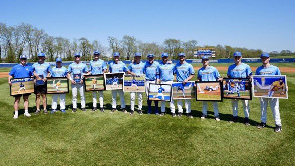 Noah Branham (@nbranham13) on Twitter photo Congratulations to a legend in the baseball world for win #700 today against Kentucky State <a href="/CoachBram5/">Luther Bramblett 🧢</a>
Great coach, but even better person.
<a href="/MidwayUBaseball/">Midway University Eagles Baseball</a> Congratulations to a legend in the baseball world for win #700 today against Kentucky State <a href="/CoachBram5/">Luther Bramblett 🧢</a>
Great coach, but even better person.
<a href="/MidwayUBaseball/">Midway University Eagles Baseball</a>
