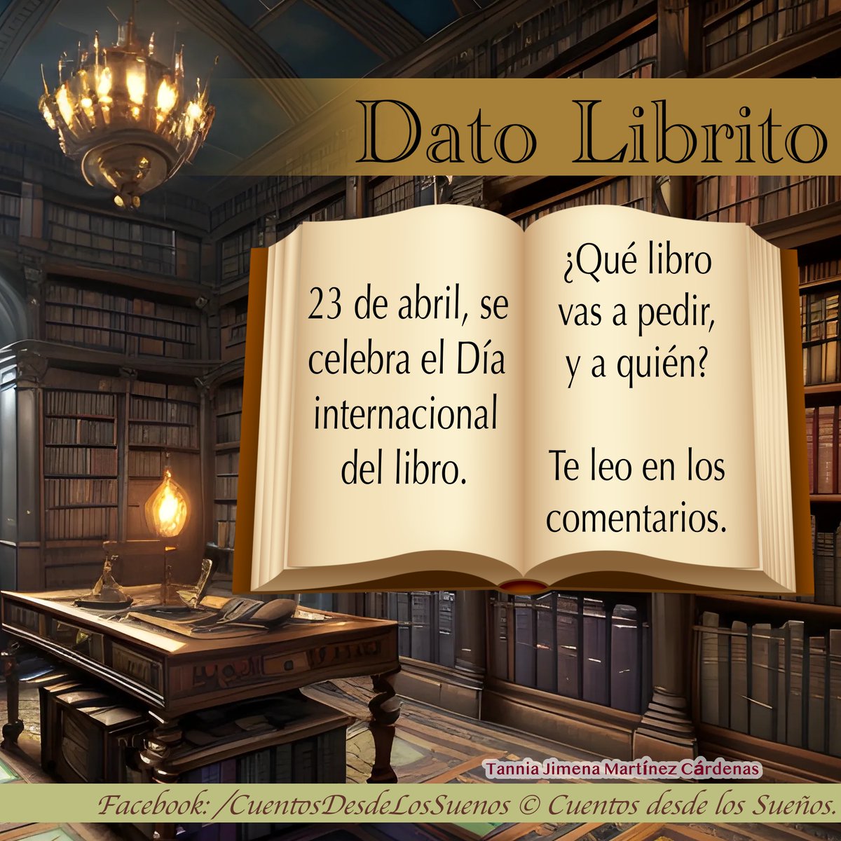 #DatoCurioso #libro #book #diadellibro #ebook #23Abril #diainternacional #hagamoslectores