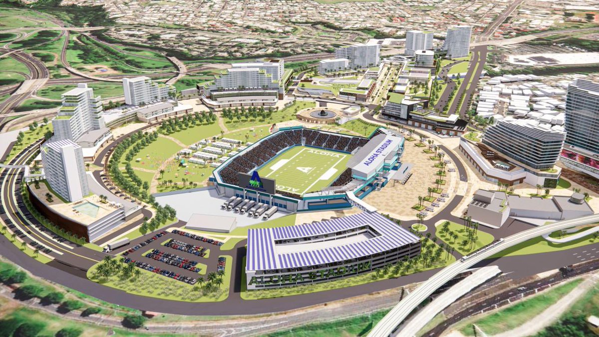 If things stay on schedule🤞we will have one new (or massively renovated) FBS stadium opening each year between 2025 to 2028: 2025: Kansas 2026: Northwestern 2027: USF 2028: Hawaii Pretty cool to think about attending a grand opening 4 consecutive years. Hope it all works out!