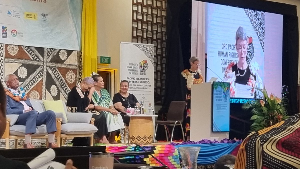 @piotikoduaduafj @phrcsogiesc Bronte Moules, Aust Ambassador for Human Rights @phrcsogiesc: 'Across the globe we witness coordinated push back against human rights norms; we need to work together across movements to fight for our human rights' #AllHumanRightsforAll