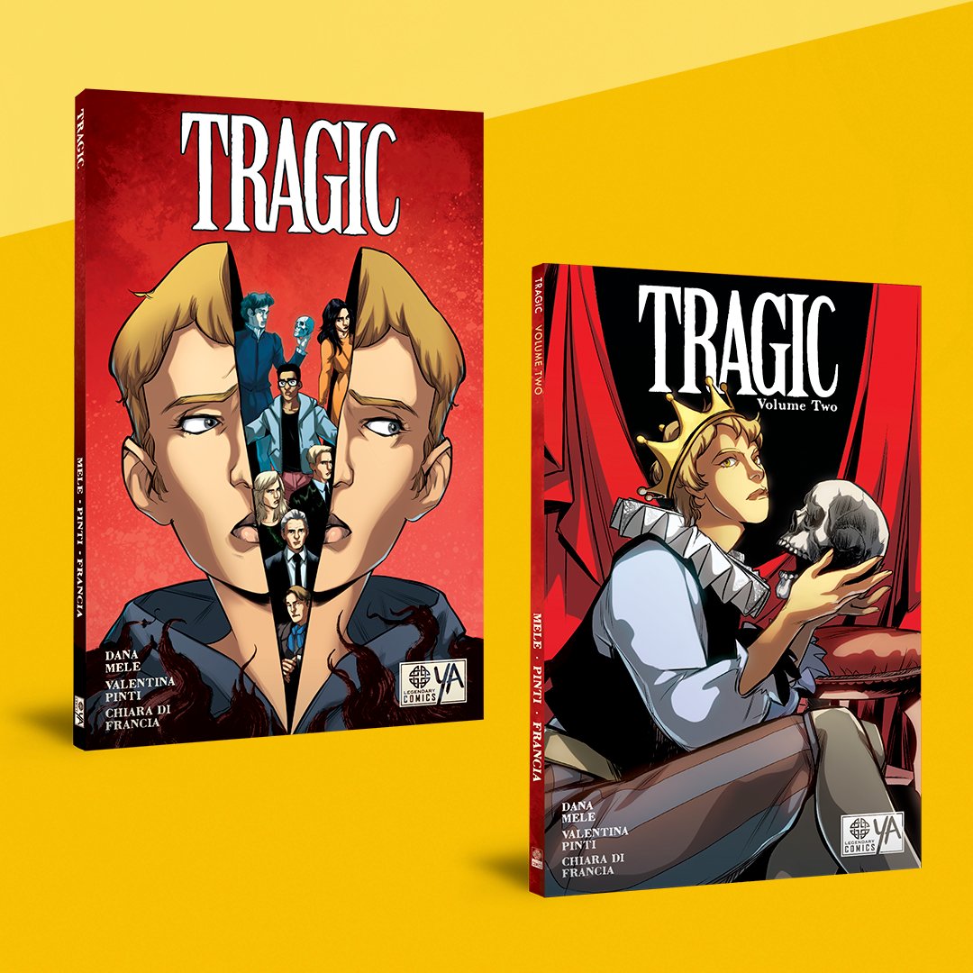 Happy birthday William Shakespeare! Celebrate the Bard with TRAGIC, a queer genderbent retelling of HAMLET, and order your copies today at the links! legendary.com/comics/tragic/ amazon.com/dp/1681161273?… #BookRecommendation #tragic #adaptations #graphicnovel