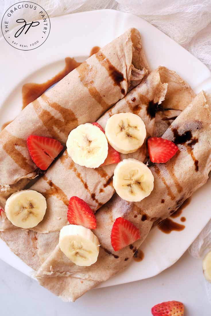 Buckwheat #Crepes Recipe @graciouspantry thegraciouspantry.com/clean-eating-b… #BreakfastRecipes #Vegetarian