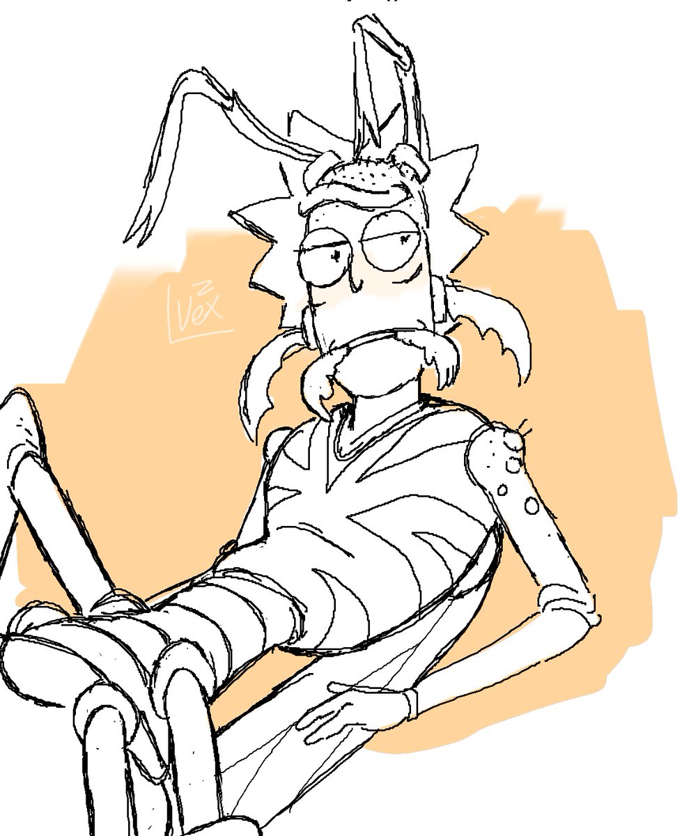 Vex_lz003's tweet photo. Im so obsessed with wasp Rick๐ญ hes so cool.
#wasprick #rickAndMorty #ricksanchez https://t.co/Hx1T1F9YAV