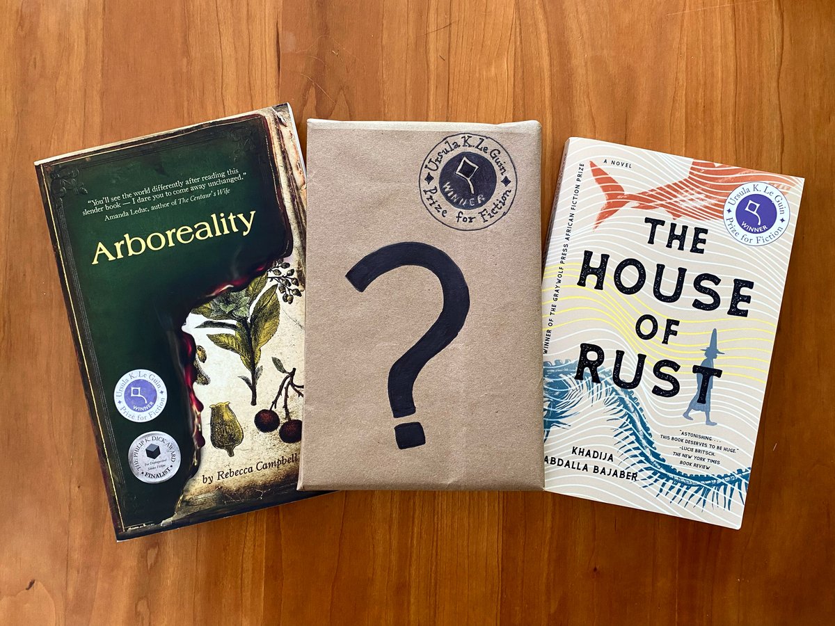 you've got one more week to nominate books for the 2024 Ursula K. Le Guin Prize for Fiction and I hope you - yes, you, and you, and you - nominate something wonderful ursulakleguin.com/prize24
