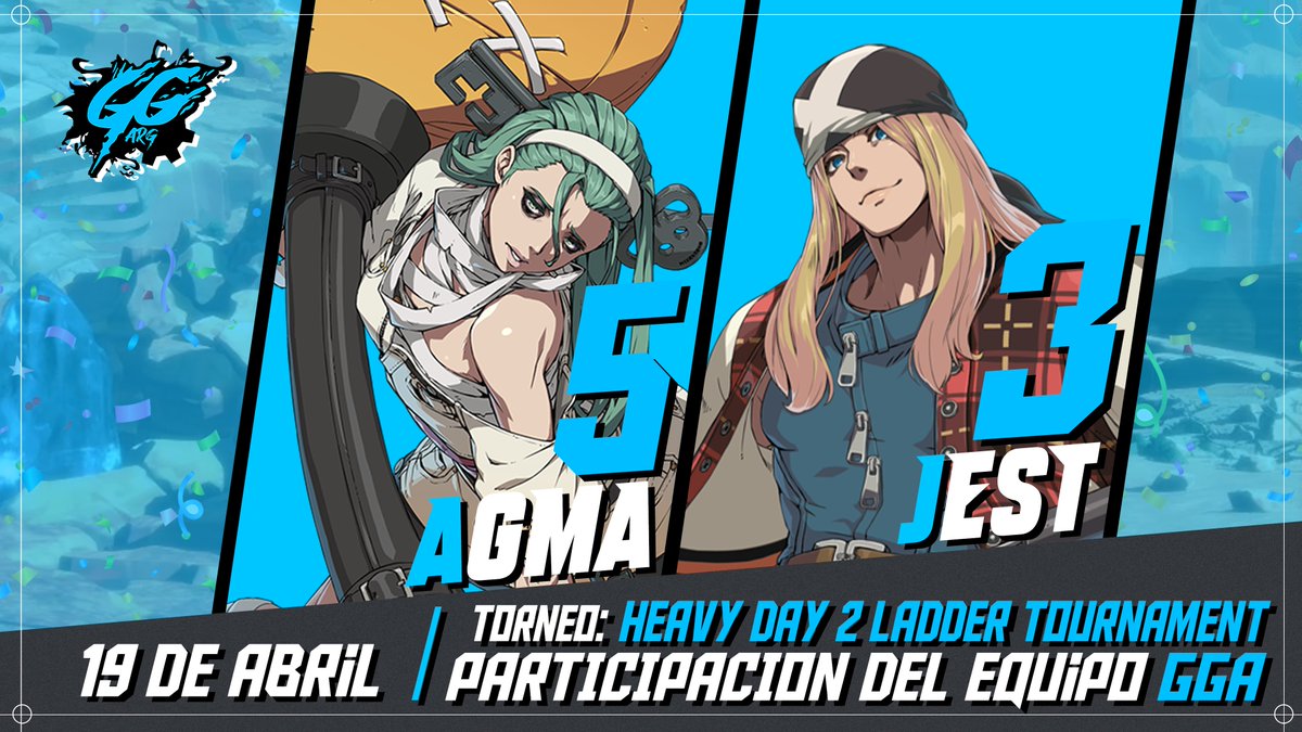 GearArgentina's tweet photo. Queremos felicitar a nuestros queridos jugadores @JestElPibe ⛓️ y @agma_fg 🔑 por sus recientes TOP 3 Y 5 en el torneo "Heavy Day 2 Ladder Tournament" organizado por @Cloud_17st ☁️ el pasado Viernes 19 de Abril! 💪🔥
#FIGHTGGArg #LetsGoGGA 🖤💙🤍 https://t.co/SvdWWwWUMq