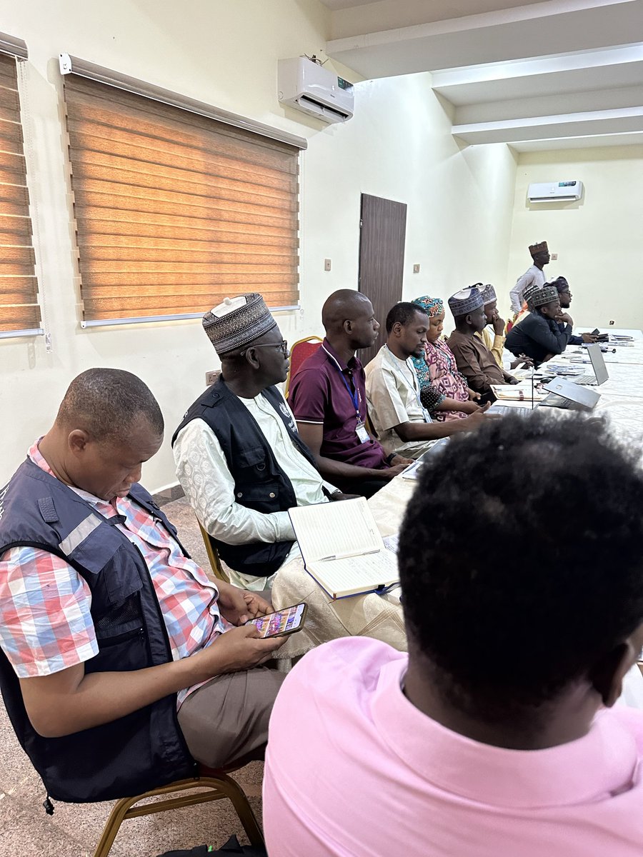 DrHarunaAdamu1's tweet photo. Today, I took the opportunity of being in Katsina State for the April OBR to participate in a stakeholders’ engagement meeting involving INGO, UN, NNGOs, and Katsina state MDAs aimed at strengthening partnerships and collaboration @WMulombo @WHONigeria @KulchumiIsaHamm https://t.co/W5qW9XY6EZ