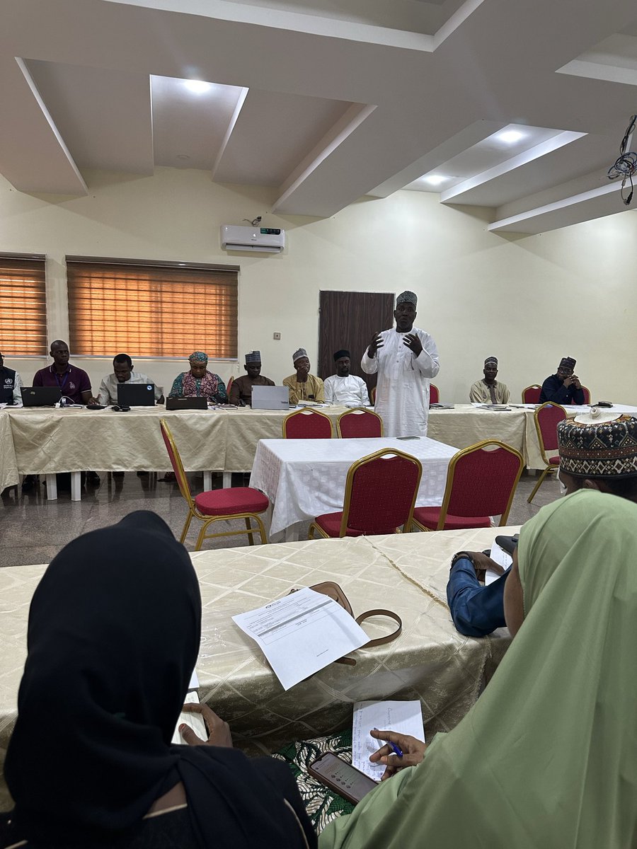 DrHarunaAdamu1's tweet photo. Today, I took the opportunity of being in Katsina State for the April OBR to participate in a stakeholders’ engagement meeting involving INGO, UN, NNGOs, and Katsina state MDAs aimed at strengthening partnerships and collaboration @WMulombo @WHONigeria @KulchumiIsaHamm https://t.co/W5qW9XY6EZ