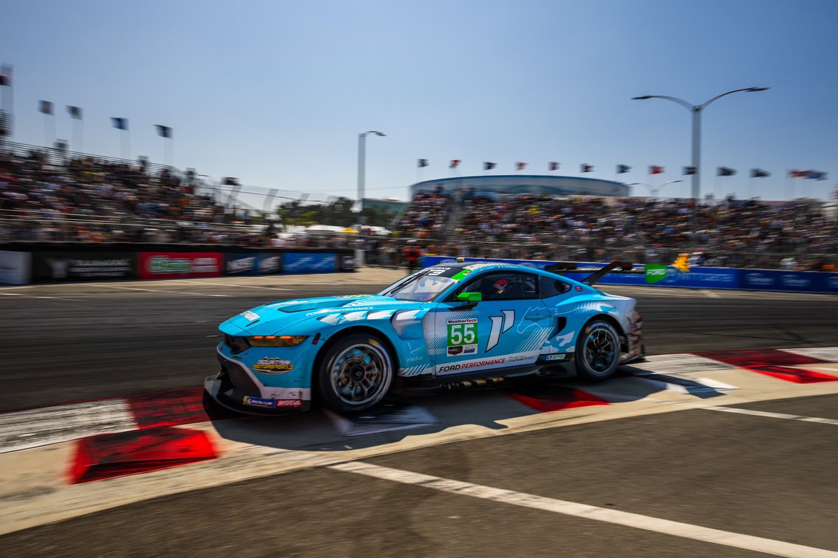 P5 for us at the end of the Acura Grand Prix of Long Beach. That was our first good result this season. We had good potential and the pace to fight for the podium, maybe even a win. Big thanks to my teammate @CoreyLewis48, to the whole @ProtonRacing and @FordPerformance