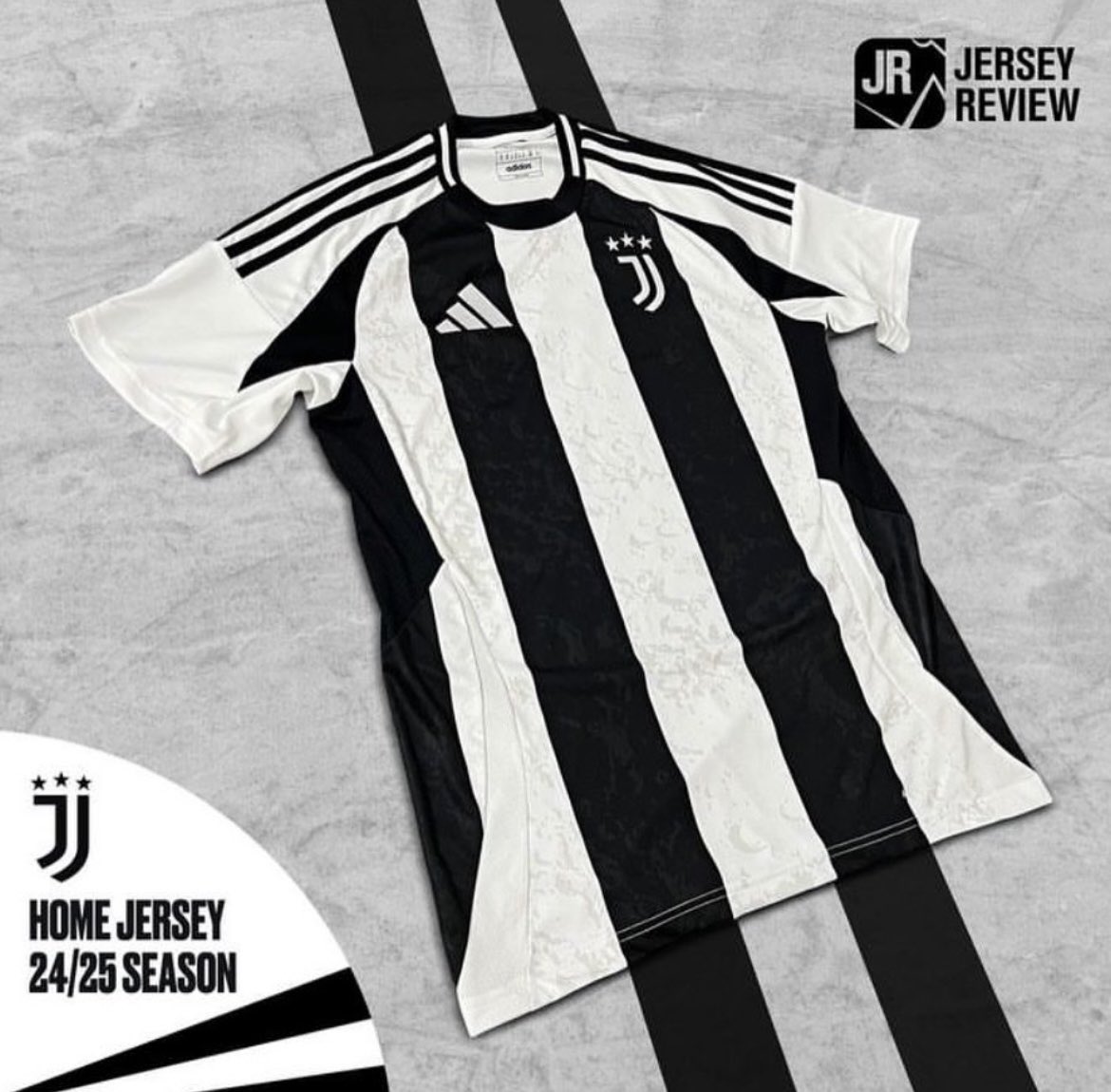 JUVENTUS HOME JERSEY 2024/25 ⚪️⚫️ [📸: Jersey Review]