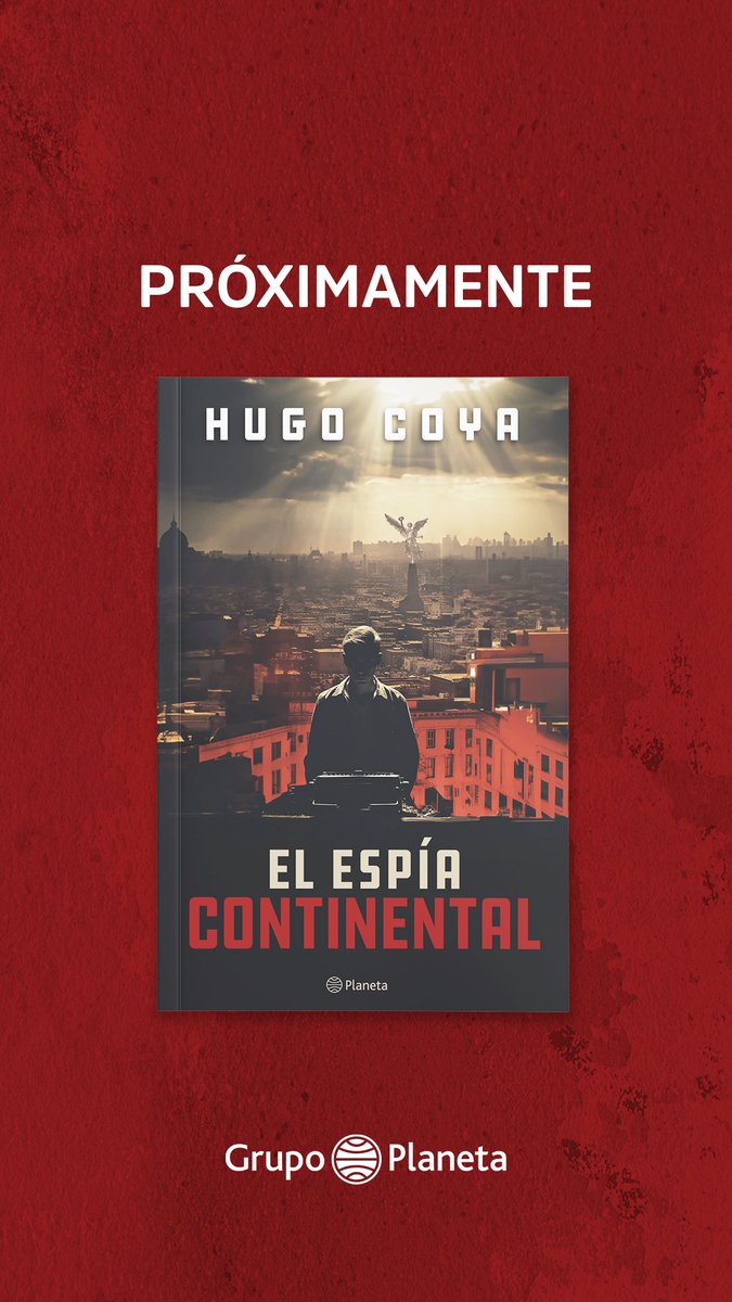 Hcoya's tweet photo. 🎂📚 En un día especial, me emociona informarles que "El Espía Continental", fusión de mi pasión por la escritura y la historia, estará en librerías 1era. semana de mayo 🇵🇪🇲🇽 #PlanetaDeLibrosPE #CreemosEnLosLibros #ElEspíaContinental #HugoCoya #NovelaHistórica #JacoboHurwitz https://t.co/cT54HzSiA4