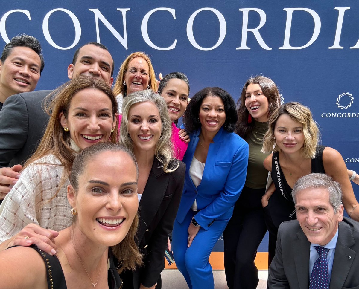Excited to share that our CEO, @melmedina305, participated in a @ConcordiaSummit session to discuss equipping the #workforce for the future. #Genderequity and innovative training programs were key topics, emphasizing #diversity and equal opportunities. The session highlighted the