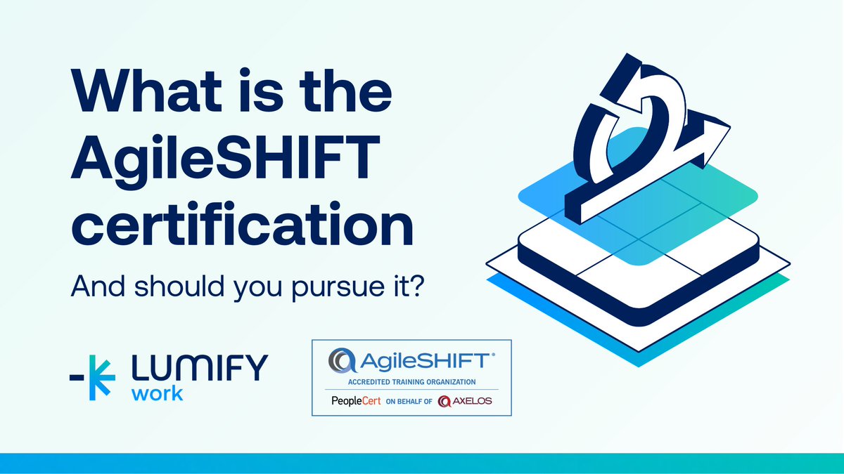 Need help with #Communication during transformations? Explore the #AgileSHIFT certification for clear, effective agile adoption at an enterprise level. Ideal for validating skills and mindset for digital transformations.  <a href="/AXELOS_GBP/">AXELOS Best Practice</a> <a href="/PeopleCert/">PeopleCert</a> ow.ly/3ezk50QH01k