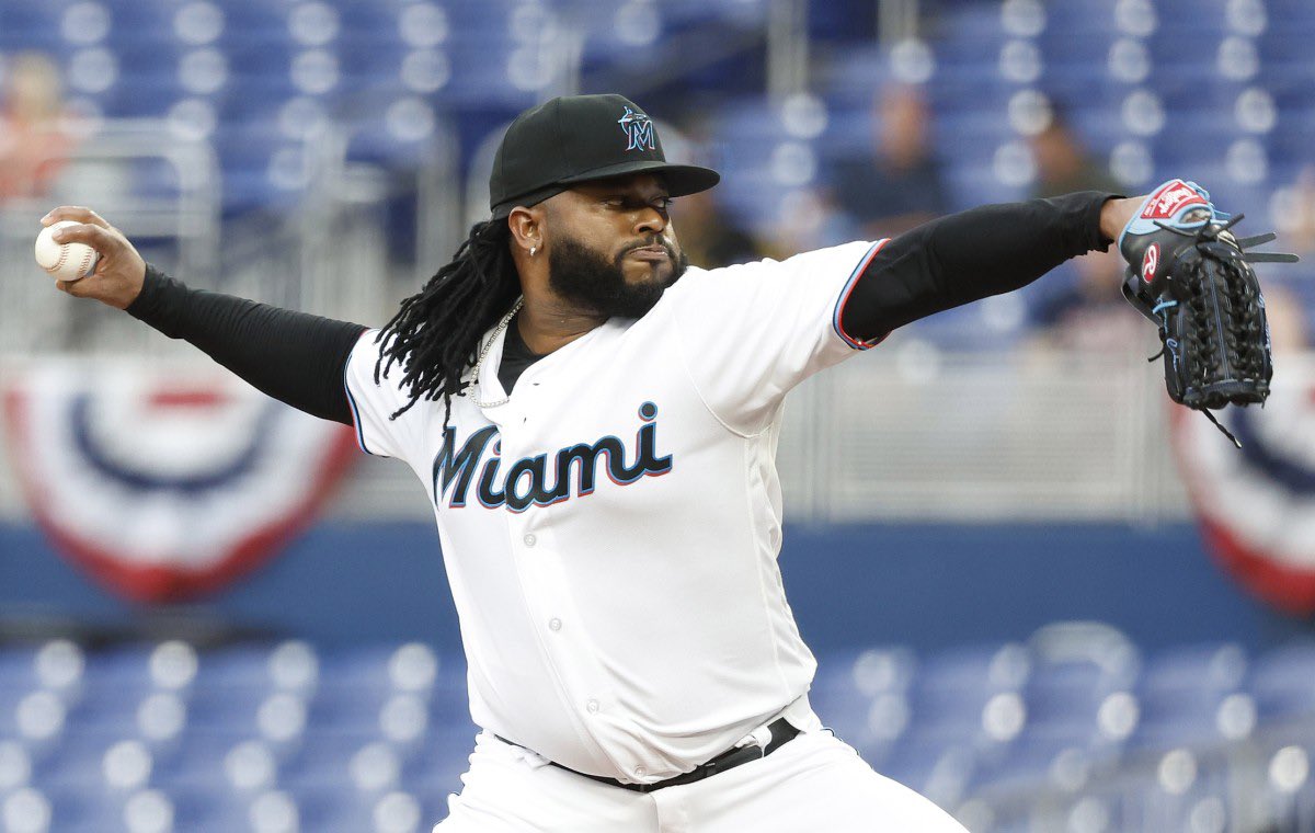 PodInArlington's tweet photo. REPORTS: Rangers sign RHP Johnny Cueto to a minor league deal.

Cueto last played for Miami in 2023 and posted a 1-4 record and a 6.07 ERA in 13 games. https://t.co/oiE901JdLW
