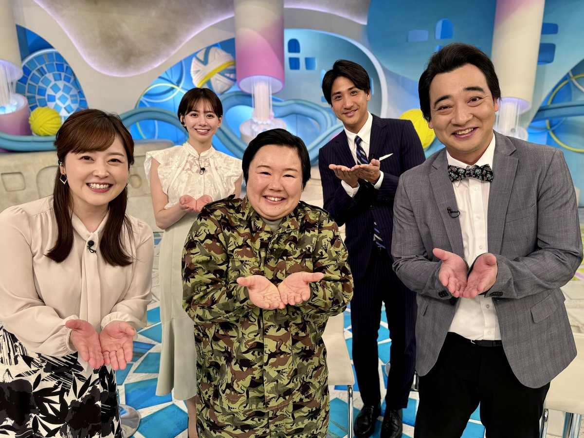 今朝のゲストは… 今夜10時からの『 #世界頂グルメ 』に出演する やす子