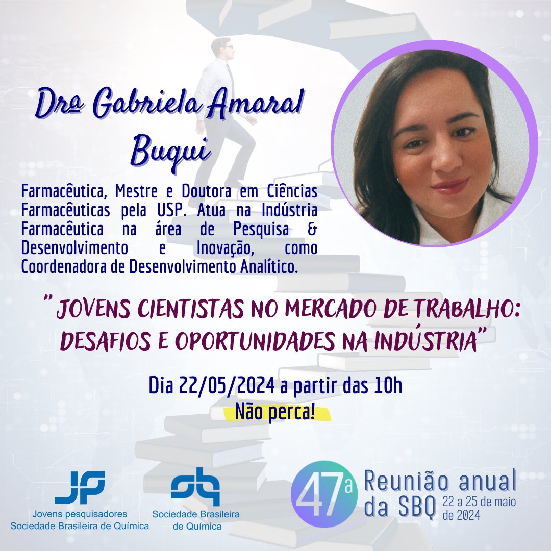 Younger Researchers - Brazilian Chemical Society tweet media