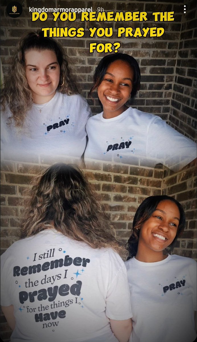 Do you remember the things you prayed for? Always remember what the Lord has done for you. Get yours now, kingdomarmorapparel.com 
#FaithBased #churchclothes #Christians #FaithJourney #JesusLovesYou