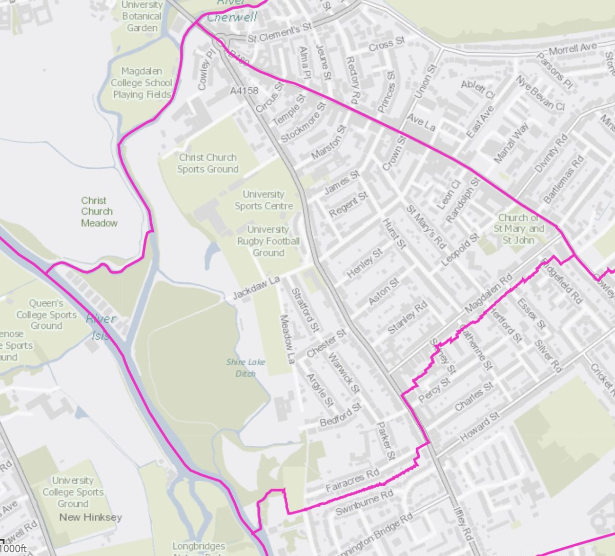 It's local elections on Thursday next week, so here's why I think you should vote for my fellow St. Mary's ward councillor @chrisjarvisdiy if you live here. Map of St. Mary's below; Oxford elects in 'halves' so Chris is up this year, and I'm up in 2026. (1/6)