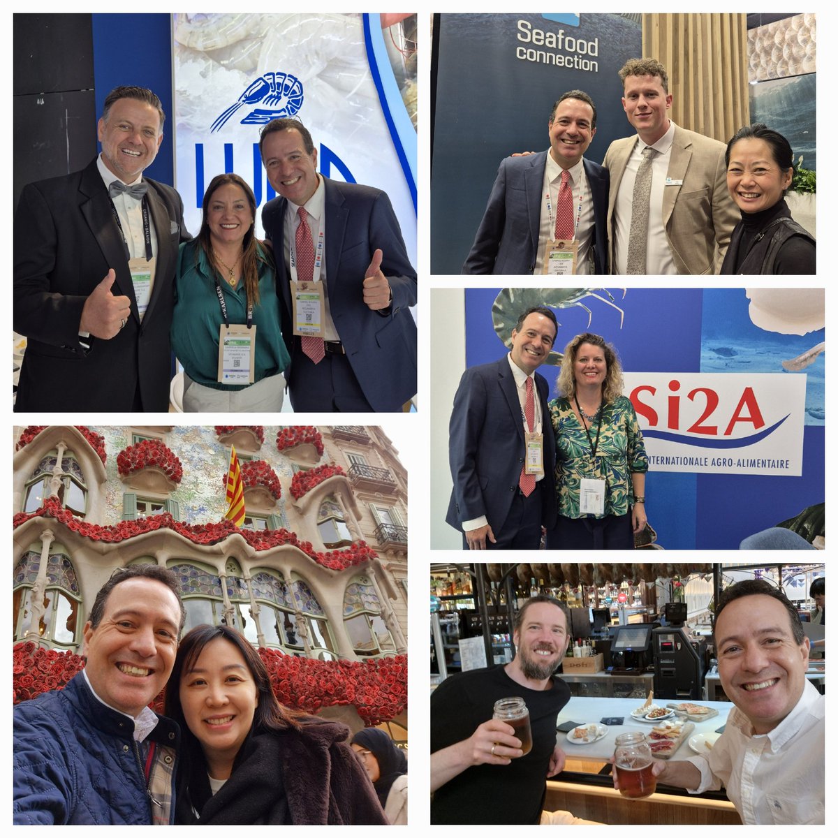 Acuamaya's tweet photo. #Guatemala y @Acuamaya presentes en #SEG24 Seafood Expo Global Barcelona 🇬🇹🇪🇸, compartiendo con buenos amigos de todo el mundo y promoviendo lo mejor de nuestra bella #Guatemala, ánimo 🦐🦀🐟👍
#GuatemalaBeyondExpectations #BeyondExpectationsGT @TriGabe @AGEXPORTGT https://t.co/4LxbmPzd8v