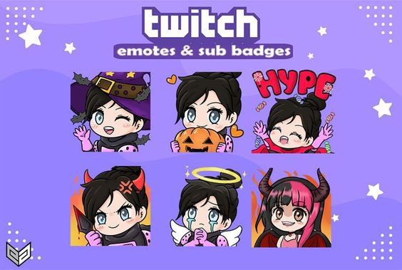 If you looking for cute chibi style emotes/sub badges  for your twitch channel❤️
My commissions are open streamers!

#twitch #chibi #emotes #subbadges #GraphicDesigner #streamer #animated #static #gfx #illustrator #designer #commissionsopen