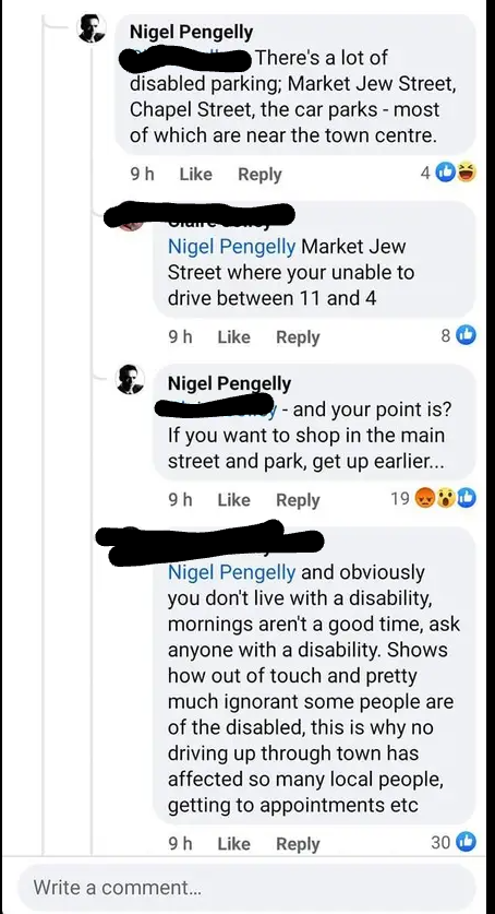 @TheLastLeg #isitok that Penzance councillor Nigel Pengelly is an ableist shit?
